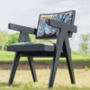 Pre-loved embroidered Chandigarh dining chairs
